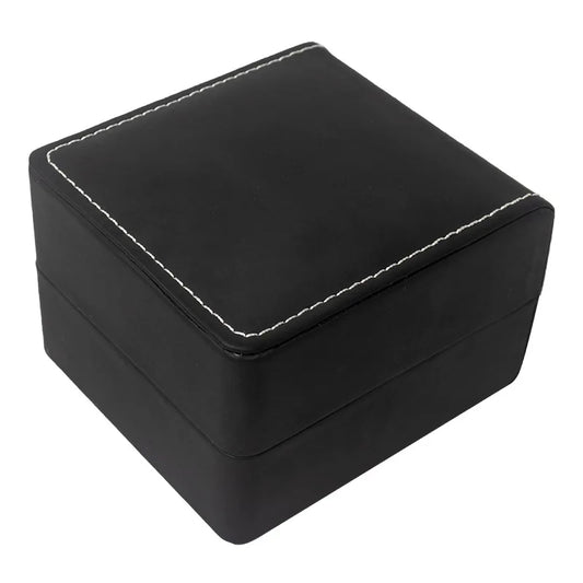 Elegant PU Leather Watch Gift Box with Pillow - Perfect Organizer for Men & Women’s Timepieces