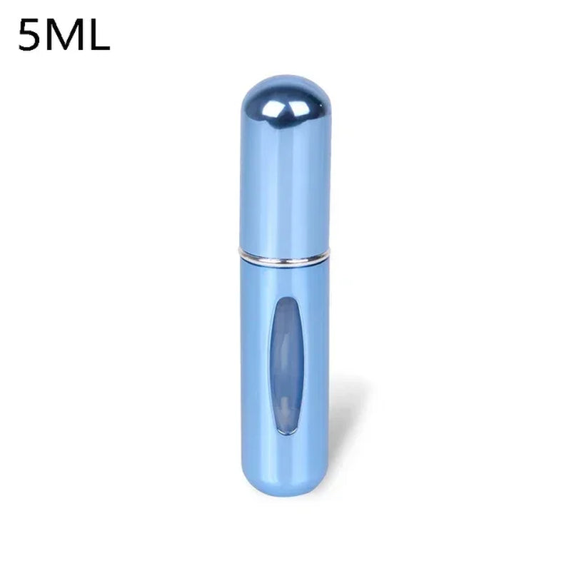 Travel-Friendly Refillable Perfume Spray Bottle - 5ml/8ml Mini Atomizer for On-the-Go Fragrance
