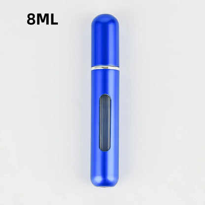 Travel-Friendly Refillable Perfume Spray Bottle - 5ml/8ml Mini Atomizer for On-the-Go Fragrance