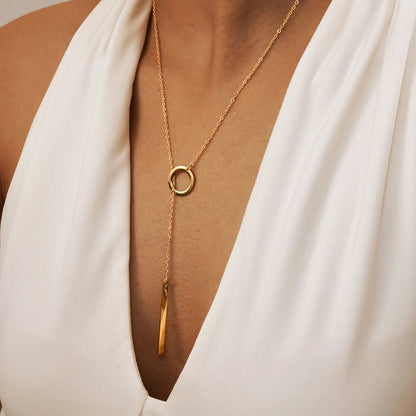 Elegant Heart Butterfly Charm Necklace - Perfect Y Necklace Gift for Her!