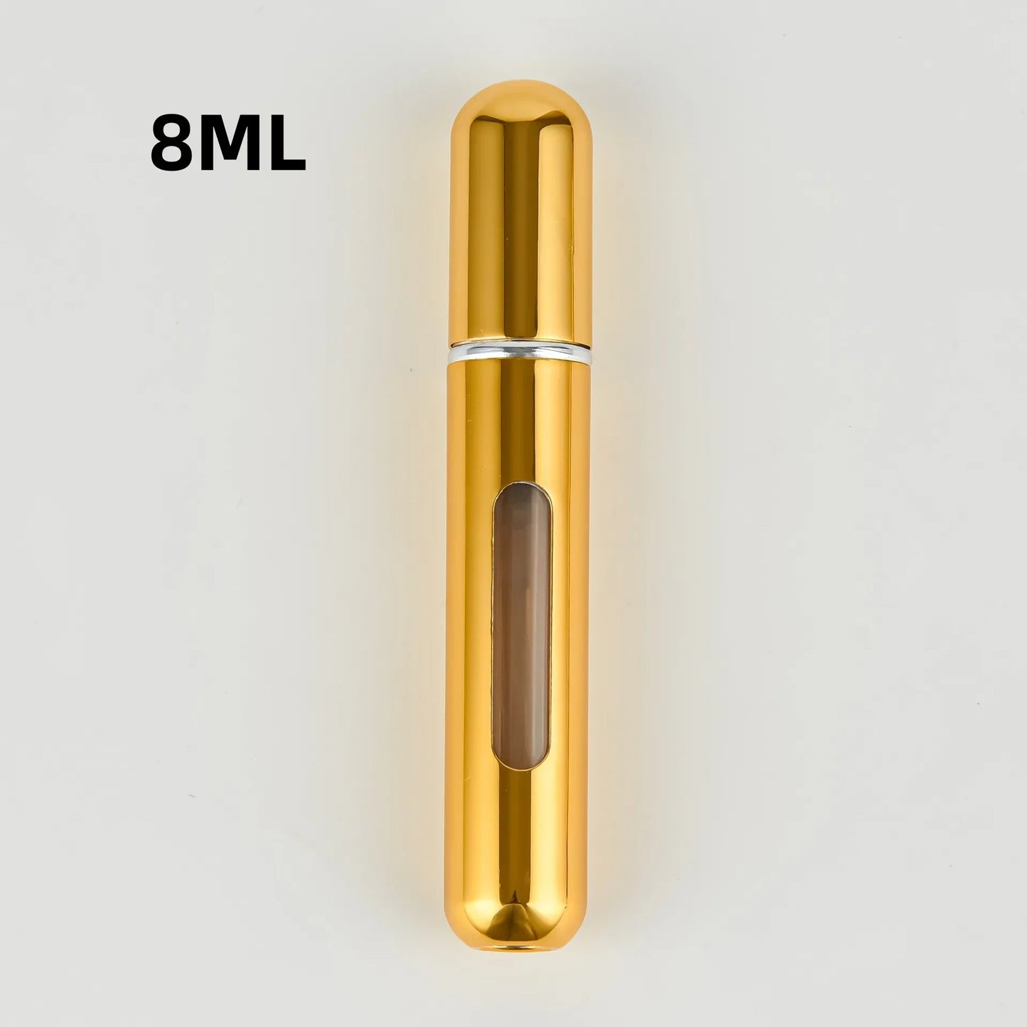 Travel-Friendly Refillable Perfume Spray Bottle - 5ml/8ml Mini Atomizer for On-the-Go Fragrance