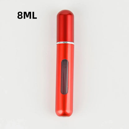 Travel-Friendly Refillable Perfume Spray Bottle - 5ml/8ml Mini Atomizer for On-the-Go Fragrance