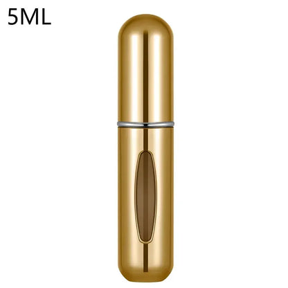 Travel-Friendly Refillable Perfume Spray Bottle - 5ml/8ml Mini Atomizer for On-the-Go Fragrance