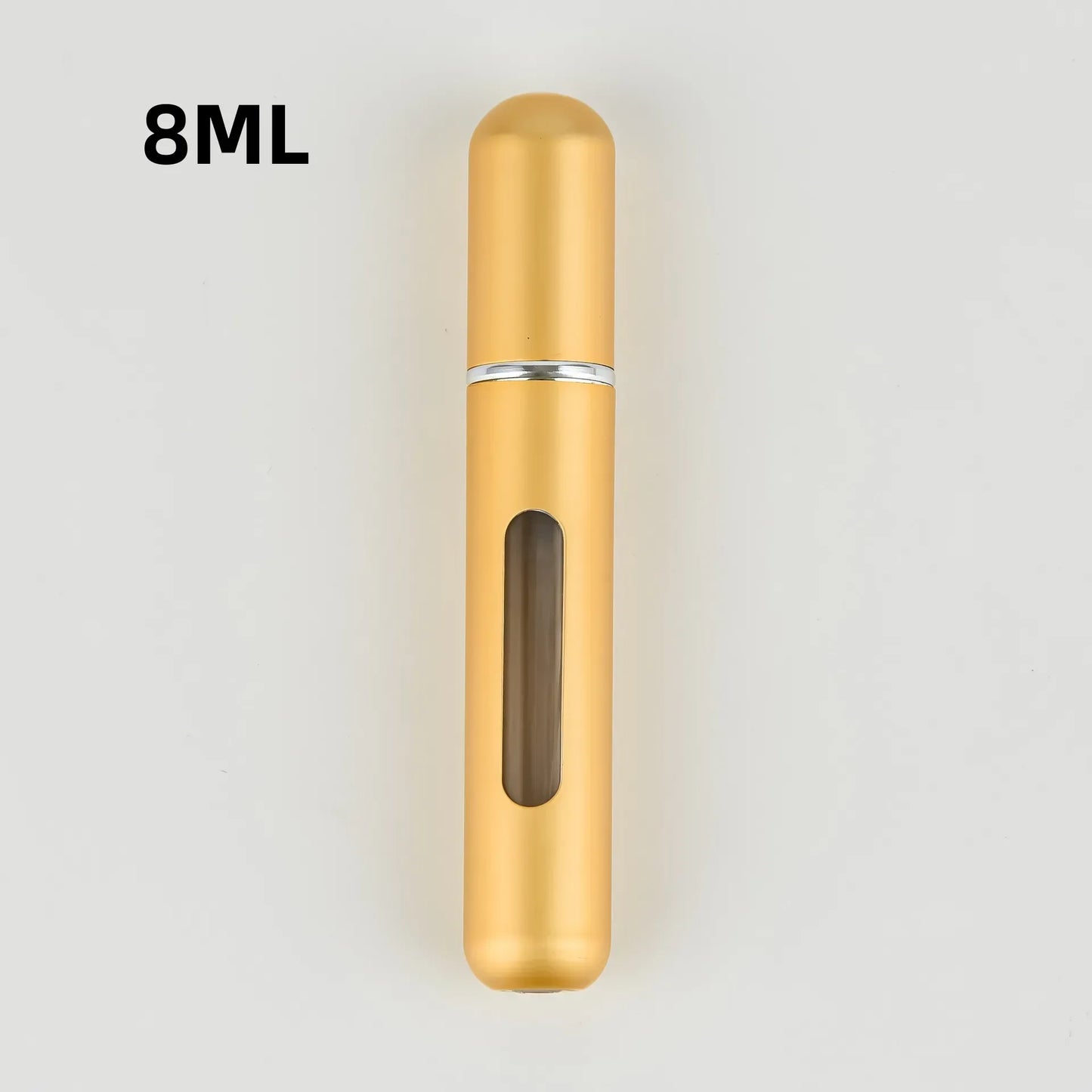 Travel-Friendly Refillable Perfume Spray Bottle - 5ml/8ml Mini Atomizer for On-the-Go Fragrance