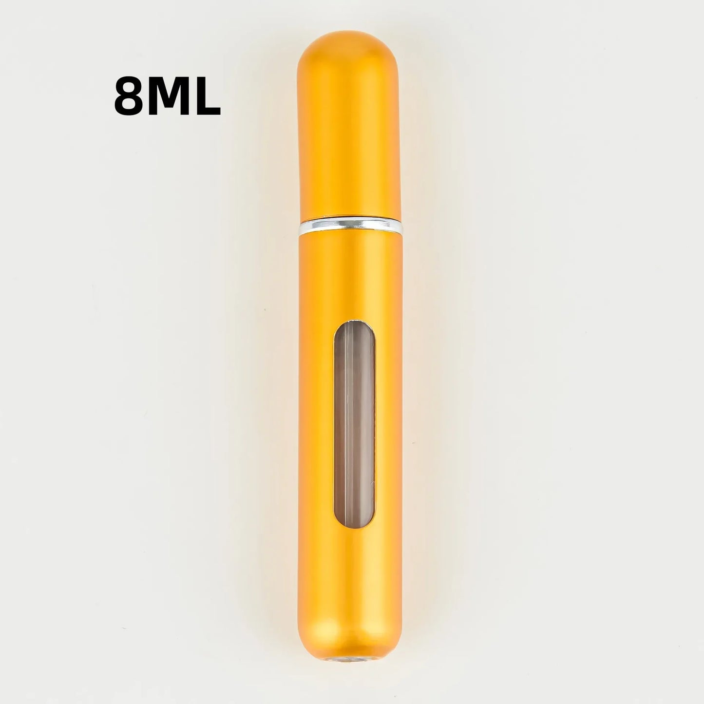 Travel-Friendly Refillable Perfume Spray Bottle - 5ml/8ml Mini Atomizer for On-the-Go Fragrance