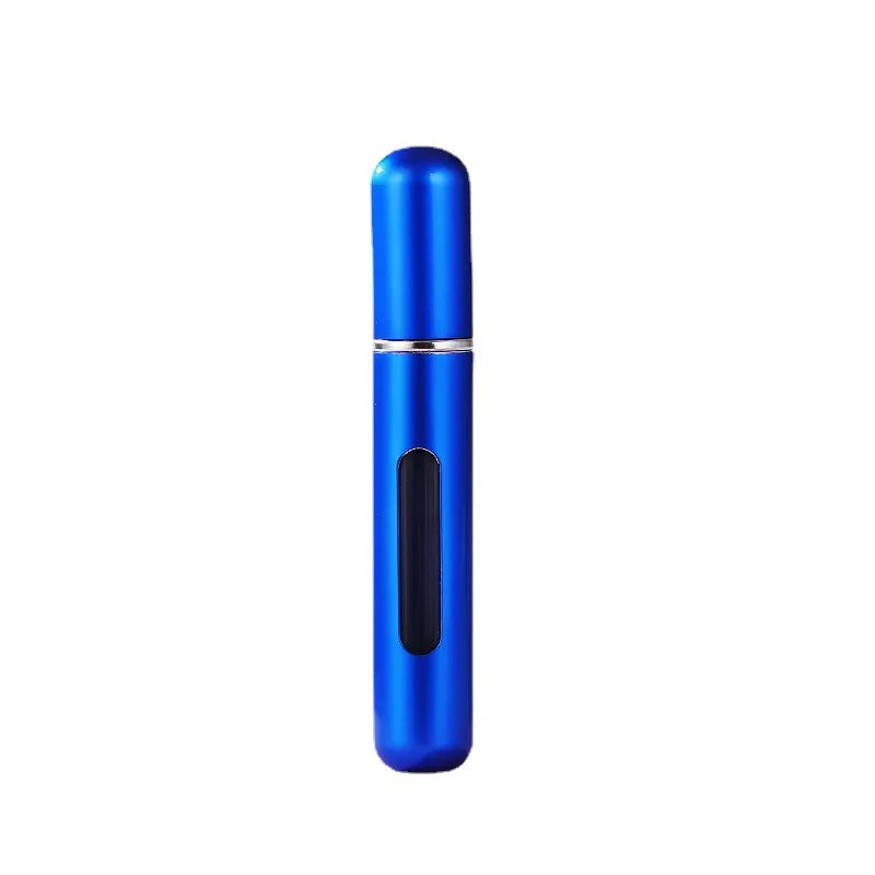 Travel-Ready Mini Refillable Aluminum Perfume Spray Bottle - 5/8Ml Cosmetic Container