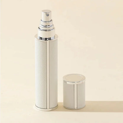 Portable Travel Perfume Bottle Set - 10ml Refillable Faux Leather Atomizer, Leak-Proof Design