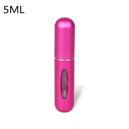 Travel-Friendly Refillable Perfume Spray Bottle - 5ml/8ml Mini Atomizer for On-the-Go Fragrance