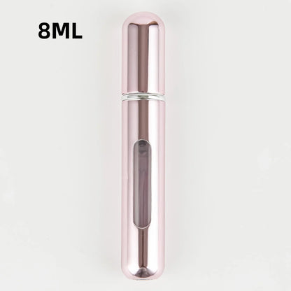 Travel-Friendly Refillable Perfume Spray Bottle - 5ml/8ml Mini Atomizer for On-the-Go Fragrance