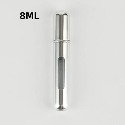 Travel-Friendly Refillable Perfume Spray Bottle - 5ml/8ml Mini Atomizer for On-the-Go Fragrance