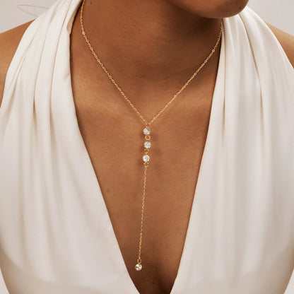 Elegant Heart Butterfly Charm Necklace - Perfect Y Necklace Gift for Her!
