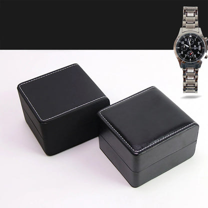 Elevate Your Watch Collection with Our Luxurious Single Groove PU Leather Watch Gift Box - Perfect for Any Occasion!