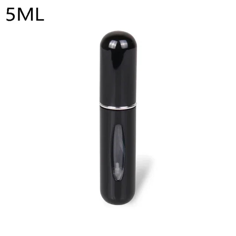 Travel-Friendly Refillable Perfume Spray Bottle - 5ml/8ml Mini Atomizer for On-the-Go Fragrance