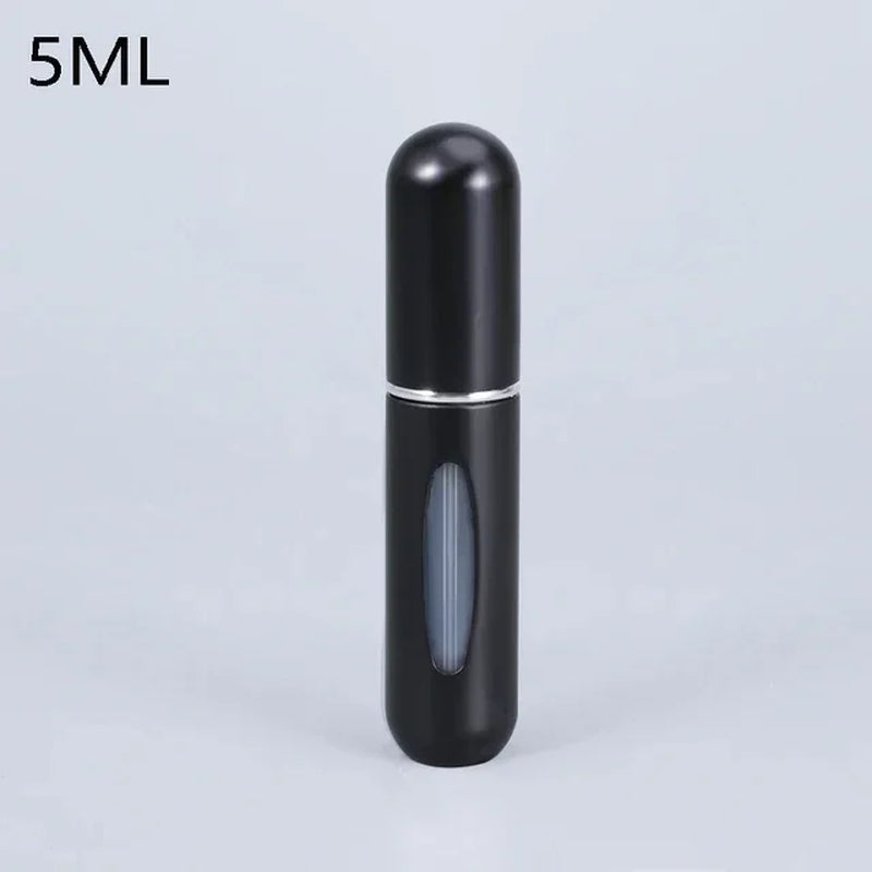 Travel-Friendly Refillable Perfume Spray Bottle - 5ml/8ml Mini Atomizer for On-the-Go Fragrance