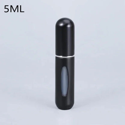 Travel-Friendly Refillable Perfume Spray Bottle - 5ml/8ml Mini Atomizer for On-the-Go Fragrance