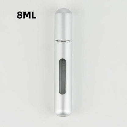 Travel-Friendly Refillable Perfume Spray Bottle - 5ml/8ml Mini Atomizer for On-the-Go Fragrance
