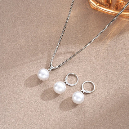 Elevate Your Style with Our Vintage Gold Imitation Pearl Jewelry Set - Perfect for Weddings and Parties!