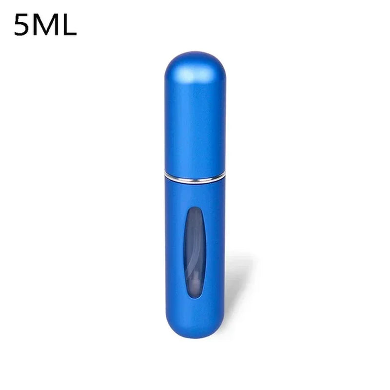 Travel-Friendly Refillable Perfume Spray Bottle - 5ml/8ml Mini Atomizer for On-the-Go Fragrance