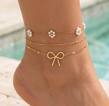 Infinity Heart Anklet