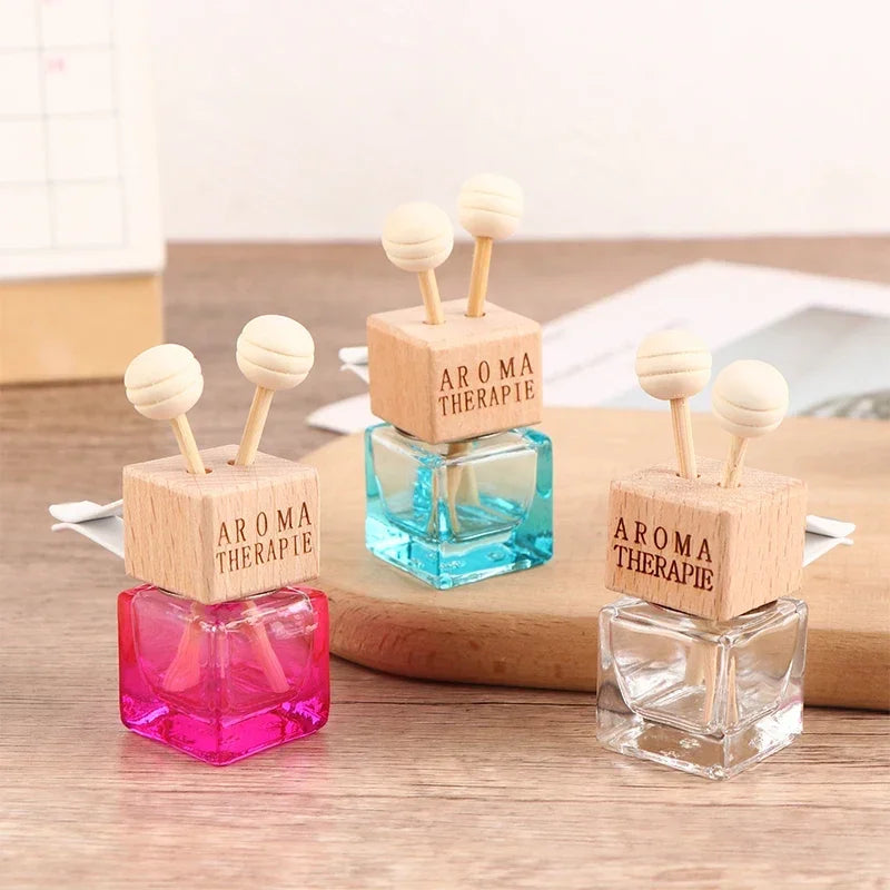 Elevate Your Driving Experience with Our Stylish Car Aroma Essential Oil Diffuser - Odour Eliminating Hanging Bottle