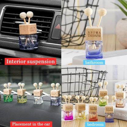 Elevate Your Driving Experience with Our Stylish Car Aroma Essential Oil Diffuser - Odour Eliminating Hanging Bottle