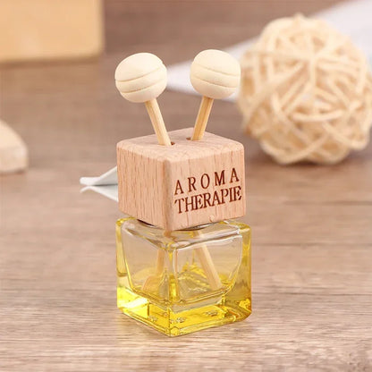 Elevate Your Driving Experience with Our Stylish Car Aroma Essential Oil Diffuser - Odour Eliminating Hanging Bottle