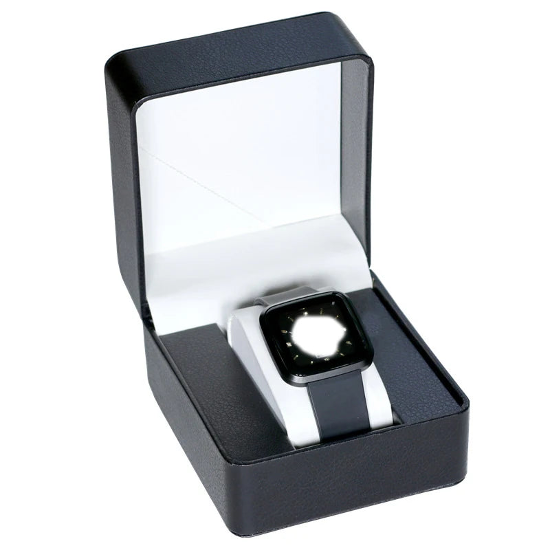 Elegant PU Leather Watch Gift Box with Pillow - Perfect Organizer for Men & Women’s Timepieces
