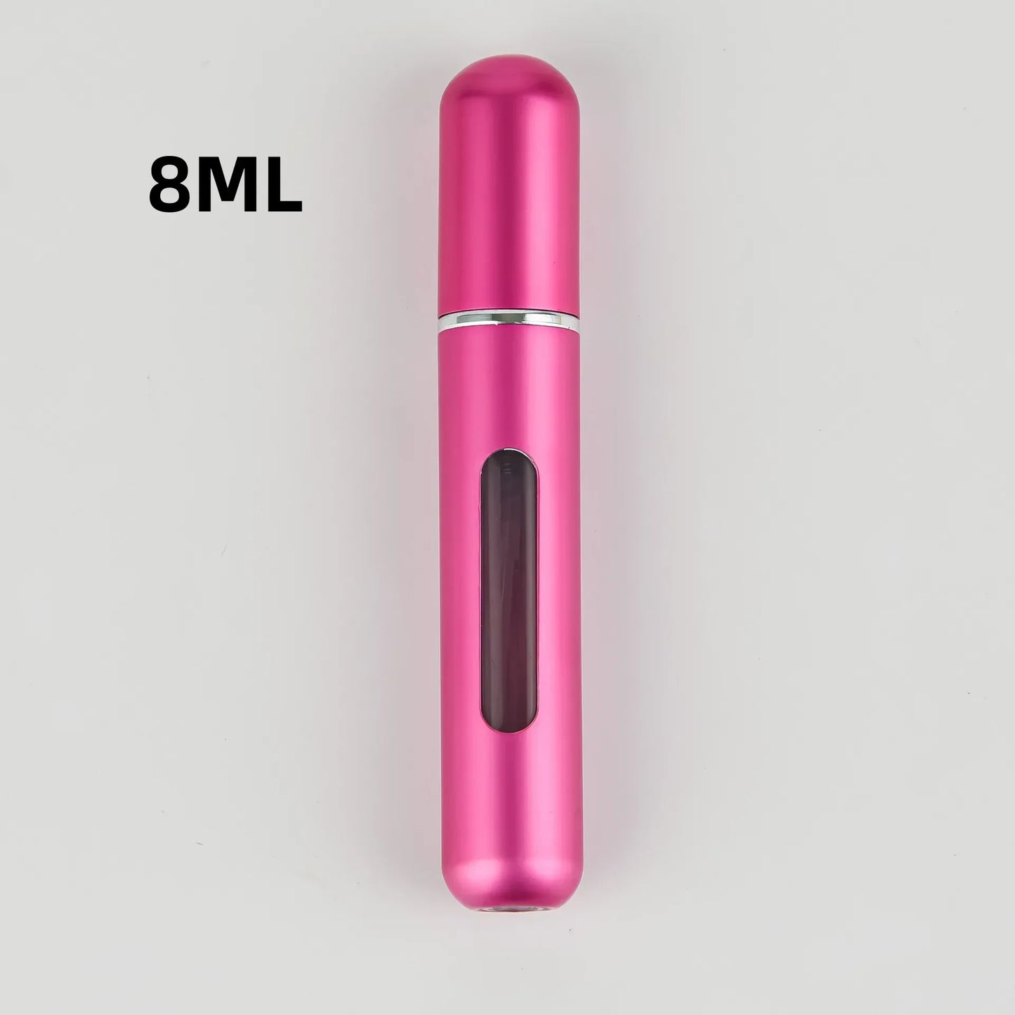 Travel-Friendly Refillable Perfume Spray Bottle - 5ml/8ml Mini Atomizer for On-the-Go Fragrance