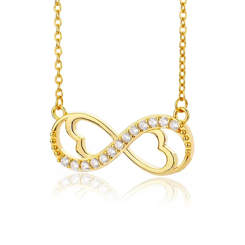 Elegant Rose Gold Heart Pendant Necklace for Women - Trendy Stainless Steel Jewelry 2022