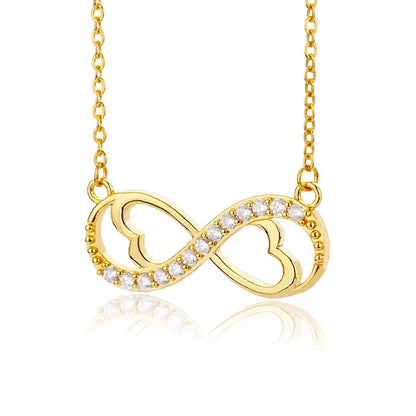 Elegant Rose Gold Heart Pendant Necklace for Women - Trendy Stainless Steel Jewelry 2022