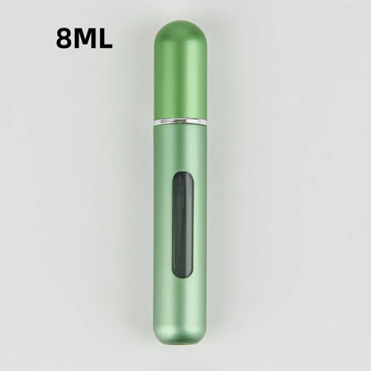 Travel-Friendly Refillable Perfume Spray Bottle - 5ml/8ml Mini Atomizer for On-the-Go Fragrance