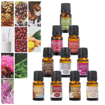 Transform Your Space with 10ML Natural Plant Aromatherapy Air Freshener - Refreshing Fragrance for Home and Car