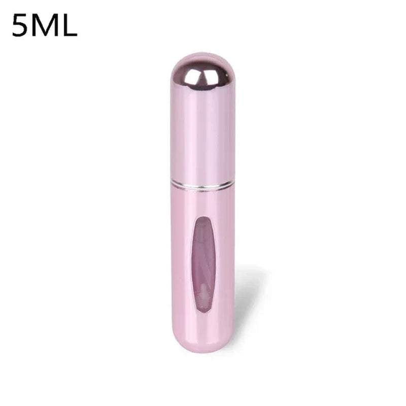 Travel-Friendly Refillable Perfume Spray Bottle - 5ml/8ml Mini Atomizer for On-the-Go Fragrance