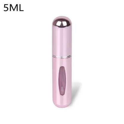 Travel-Friendly Refillable Perfume Spray Bottle - 5ml/8ml Mini Atomizer for On-the-Go Fragrance