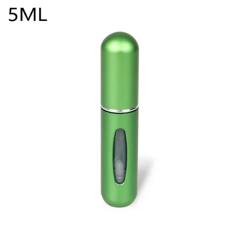 Travel-Friendly Refillable Perfume Spray Bottle - 5ml/8ml Mini Atomizer for On-the-Go Fragrance
