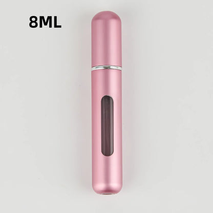 Travel-Friendly Refillable Perfume Spray Bottle - 5ml/8ml Mini Atomizer for On-the-Go Fragrance