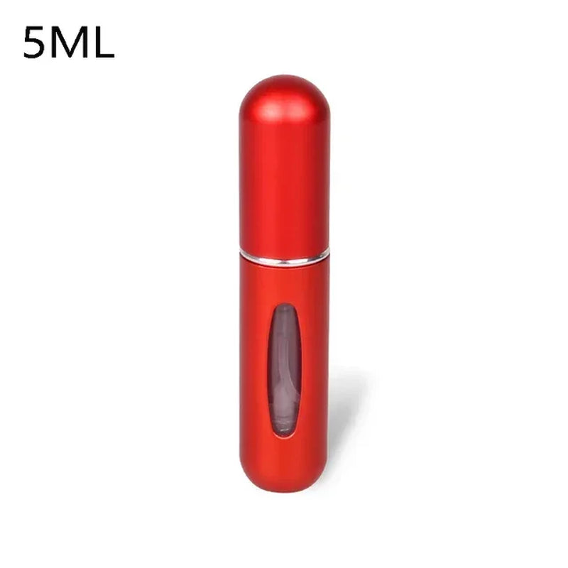 Travel-Friendly Refillable Perfume Spray Bottle - 5ml/8ml Mini Atomizer for On-the-Go Fragrance