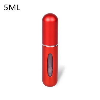 Travel-Friendly Refillable Perfume Spray Bottle - 5ml/8ml Mini Atomizer for On-the-Go Fragrance