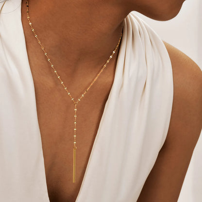 Elegant Heart Butterfly Charm Necklace - Perfect Y Necklace Gift for Her!