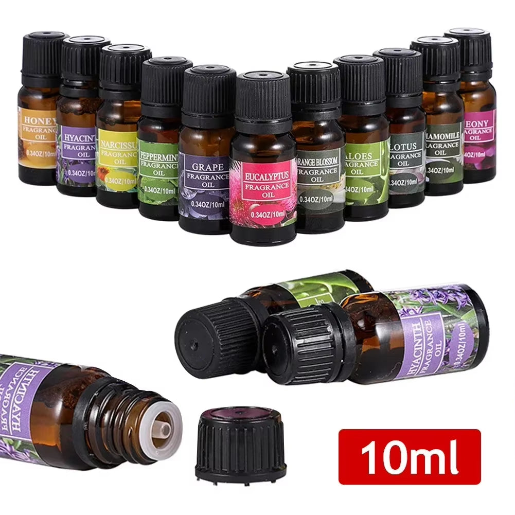 Transform Your Space with 10ML Natural Plant Aromatherapy Air Freshener - Refreshing Fragrance for Home and Car